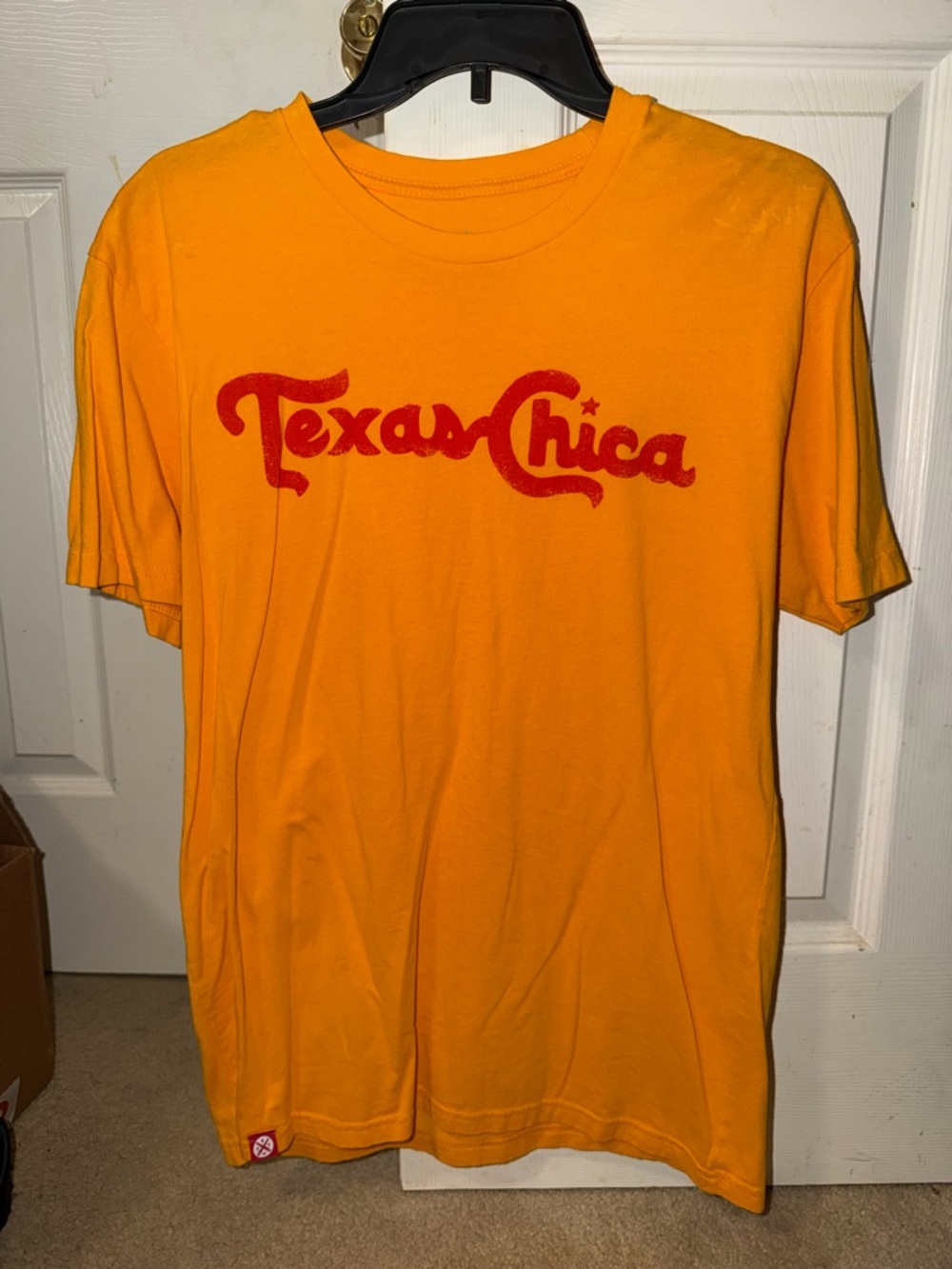 Texas Chica Orange Graphic Tee